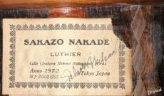 Nakade Sakazo [中出阪蔵] No.3000SSS　為書ラベル　1972年製_8