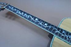 K.Country HC-1500 / Vertical Logo・Grover Peg・Tree of Life Inlay・D-42 Type Solid Abalone Trim and Rosette・Solid Spruce Top・jacaranda Side and Back・Neck Carving【With Boblen Hard Case】1977年製　_9