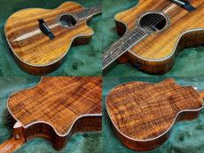 Taylor 【Top Japan Retailer Fair】【Hand Selected】BTO Custom GA Island Vine -2pc Master Grade Hawaiian Koa-_10