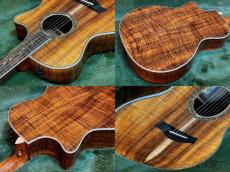 Taylor 【Top Japan Retailer Fair】【Hand Selected】BTO Custom GA Island Vine -2pc Master Grade Hawaiian Koa-_11