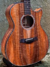 Taylor 【Top Japan Retailer Fair】【Hand Selected】BTO Custom GA Koa Florentine -AA Grade Hawaiian Koa-