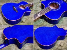 Taylor 【Top Japan Retailer Fair】【Hand Selected】BTO Custom GACE Trans Blue #13024 -AA Grade Flame Maple-_10