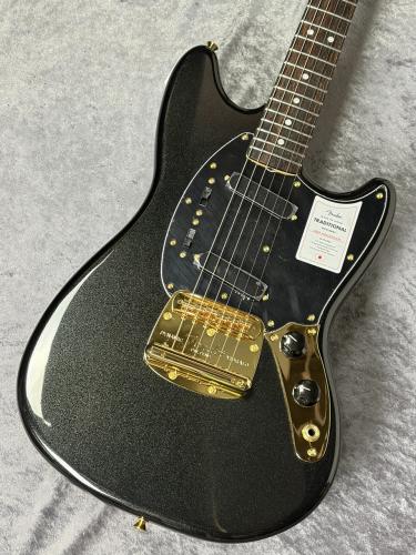 Fender 2025 Collection Made in Japan Traditional '60s Mustang Black Pearl #JD26007395