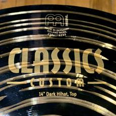 Meinl Classics Custom Series 14" Dark Hi Hat Pair_4