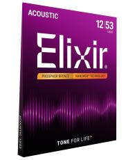 Elixir 【ネコポス】NANOWEB LIGHT 12-53 フォスファーブロンズ #16052 ライト【G-CLUB SHIBUYA 1F】_3