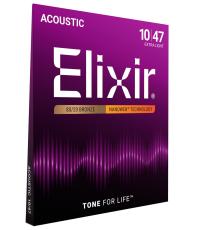 Elixir 【ネコポス】NANOWEB EXTRA LIGHT 10-47 80/20 BRONZE #11002 エキストラライト【G-CLUB SHIBUYA 1F】_3