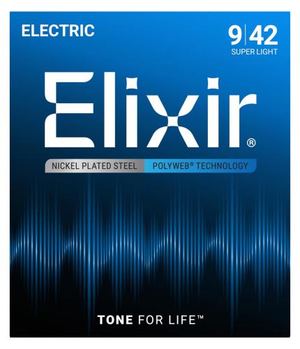 Elixir 【ネコポス】POLYWEB SUPER LIGHT 09-42 #12000 スーパーライト【G-CLUB SHIBUYA 1F】