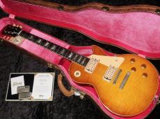 Gibson Custom Shop Murphy Lab 1959 Les Paul Standard Reissue Light Aged Dealer Select : Golden Poppy Burst