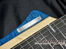 CLAAS Custom Shop Guitars Custom Order Moby Dick Headless 10-String Drop Top 2022 See Through Light Blue Gross "Specials Last One"_8