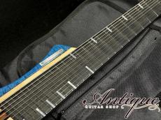 CLAAS Custom Shop Guitars Custom Order Moby Dick Headless 10-String Drop Top 2022 See Through Light Blue Gross "Specials Last One"_10