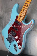 Fender Custom Shop '62 Stratocaster SSH Heavy Relic / FRT / Daphne Blue_9