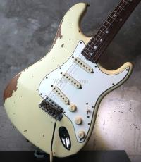 Fender Custom Shop '69　Stratocaster Heavy Relic / Vintage White_4