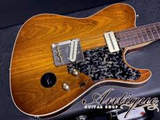 Asher Guitars Master Series T Deluxe Violin Burst /Roasted-Swamp Ash & Roasted Paulownia Body /Honduras Rock Maple Neck w/Varitone-System 2.83kg EX+++ "Rainbow Sound"_4