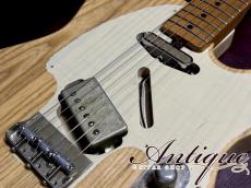 RS Guitarworks Old Friend Slab Work Horse Big Block 2021 Blonde /Northern Ash Road Killed w/RS Fralin Big Block & Rosewell Gold Foil "Killer Sound"_7