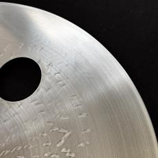 Kmicic Cymbals Kmicic Classic Satin 18" O-Zone Crash Cymbal_9
