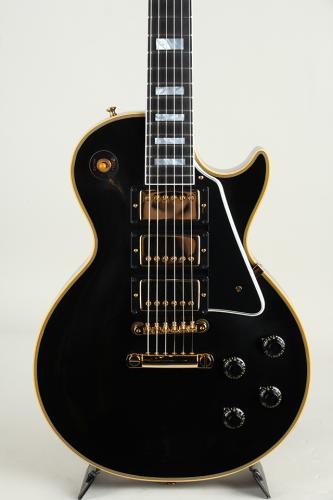 Gibson 1957 Les Paul Custom Reissue 3 Pickup VOS Ebony 2025