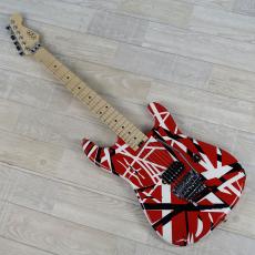 EVH Striped Series Red with Black Stripes_5