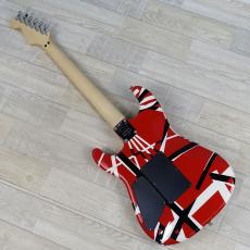 EVH Striped Series Red with Black Stripes_6