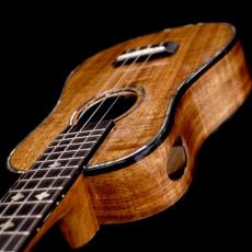 KOU ukulele Soprano LN "A" model -Premium curly koa –_6