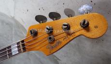 Fender Custom Shop Limited Edition Custom Jazz Bass Heavy Relic / Aged Black_2