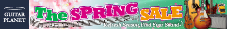 The Spring SALE〜新しい生活は新しい楽器から〜