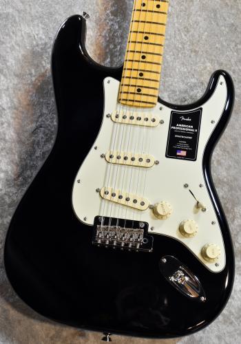 Fender AMERICAN PROFESSIONAL II STRATOCASTER Black #US24048525【3.55kg】