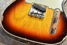 Fender Custom Shop LTD 1960 Custom Telecaster Relic Chocolate 3TS CZ584126【漆黒指板、軽量3.11kg】_10