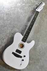 Fender LTD FINNEAS AMERICAN ACOUSTASONIC TELECASTER Satin Arctic White #US252680A【軽量2.36kg】_2