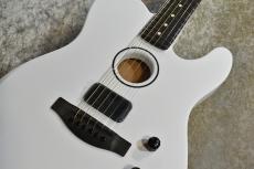 Fender LTD FINNEAS AMERICAN ACOUSTASONIC TELECASTER Satin Arctic White #US252680A【軽量2.36kg】_6