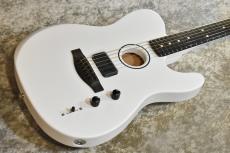 Fender LTD FINNEAS AMERICAN ACOUSTASONIC TELECASTER Satin Arctic White #US252680A【軽量2.36kg】_10