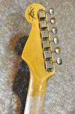 Fender Custom Shop LTD 1963 Stratocaster J.Relic Bleached 3TS CZ584059【漆黒指板】_7