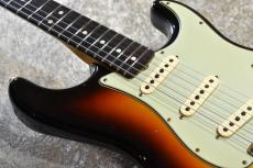 Fender Custom Shop LTD 1963 Stratocaster J.Relic Bleached 3TS CZ584059【漆黒指板】_11