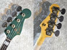 Fender Custom Shop Ltd. 66 Jazz Bass Journeyman Relic - Sherwood Green Metallic- 【キズあり特価】#CZ574475【4.14g】_6