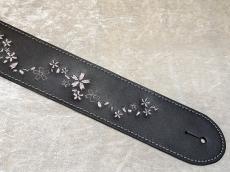 Grande uomo 桜刺?ストラップ ブラックレザー_2