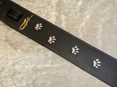 Grande uomo 【特注】黒ねこ刺?ストラップ 足跡Verダイヤモンドカラー _6