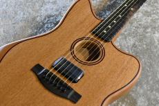 Fender AMERICAN ACOUSTASONIC JAZZMASTER All-Mahogany Natural #US241925A【2.74kg】_5