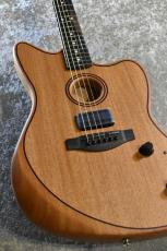 Fender AMERICAN ACOUSTASONIC JAZZMASTER All-Mahogany Natural #US241925A【2.74kg】_6