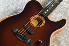 Fender AMERICAN ACOUSTASONIC TELECASTER All-Mahogany Bourbon Burst #US232759A【軽量2.21kg!】_5