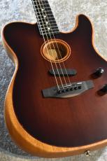 Fender AMERICAN ACOUSTASONIC TELECASTER All-Mahogany Bourbon Burst #US232759A【軽量2.21kg!】_6