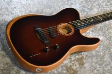 Fender AMERICAN ACOUSTASONIC TELECASTER All-Mahogany Bourbon Burst #US232759A【軽量2.21kg!】_10