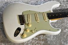 Fender Custom Shop 1960 Stratocaster J.Relic Aged Olympic White CZ578774【漆黒指板、3.49kg】_8