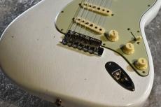 Fender Custom Shop 1960 Stratocaster J.Relic Aged Olympic White CZ578774【漆黒指板、3.49kg】_10