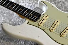 Fender Custom Shop 1960 Stratocaster J.Relic Aged Olympic White CZ578774【漆黒指板、3.49kg】_11