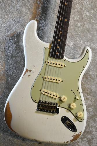 Fender Custom Shop LTD 1964 L-Series Stratocaster H.Relic A.Olympic White #L11556【軽量3.35kg、60/63 Pickup!】