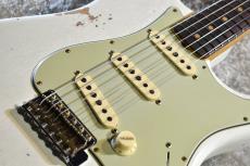 Fender Custom Shop LTD 1964 L-Series Stratocaster H.Relic A.Olympic White #L11556【軽量3.35kg、60/63 Pickup!】_9