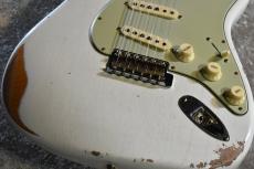Fender Custom Shop LTD 1964 L-Series Stratocaster H.Relic A.Olympic White #L11556【軽量3.35kg、60/63 Pickup!】_10