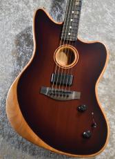 Fender AMERICAN ACOUSTASONIC JAZZMASTER All-Mahogany Bourbon Burst #US233644A【2.68kg】