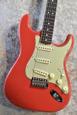 Fender Custom Shop 1963 Stratocaster J.Relic CC Hardware Aged Fiesta Red CZ577926【漆黒指板】