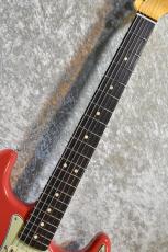 Fender Custom Shop 1963 Stratocaster J.Relic CC Hardware Aged Fiesta Red CZ577926【漆黒指板】_3