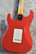 Fender Custom Shop 1963 Stratocaster J.Relic CC Hardware Aged Fiesta Red CZ577926【漆黒指板】_5